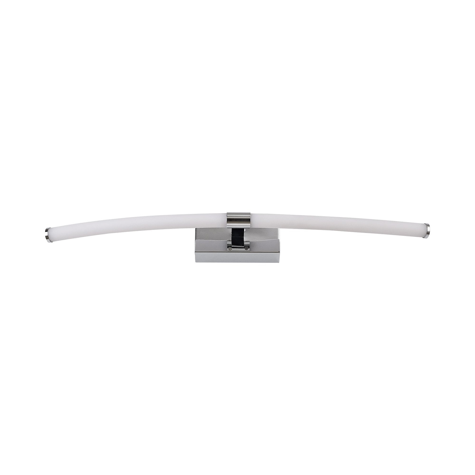 Wall Lamp Large, 2 x 6W LED, 3000K, 840lm, IP44, Polished Chrome, 3yrs Warranty