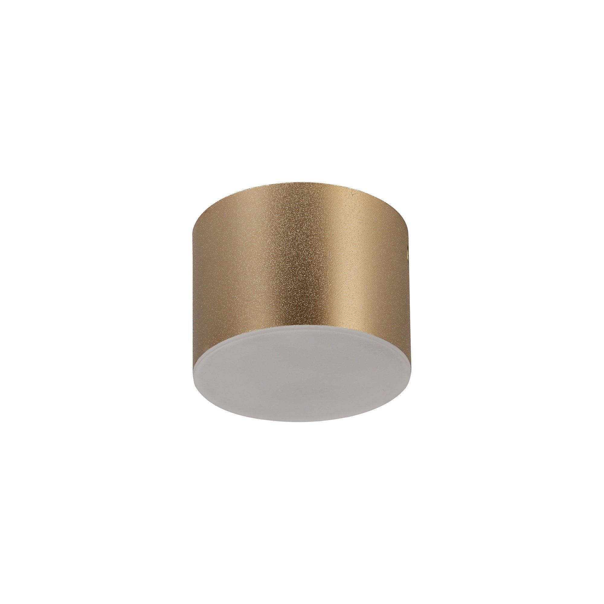 Spotlight 10.5cm Round 1 x 10W LED, 3000K, 700lm, Satin Gold, 3yrs Warranty