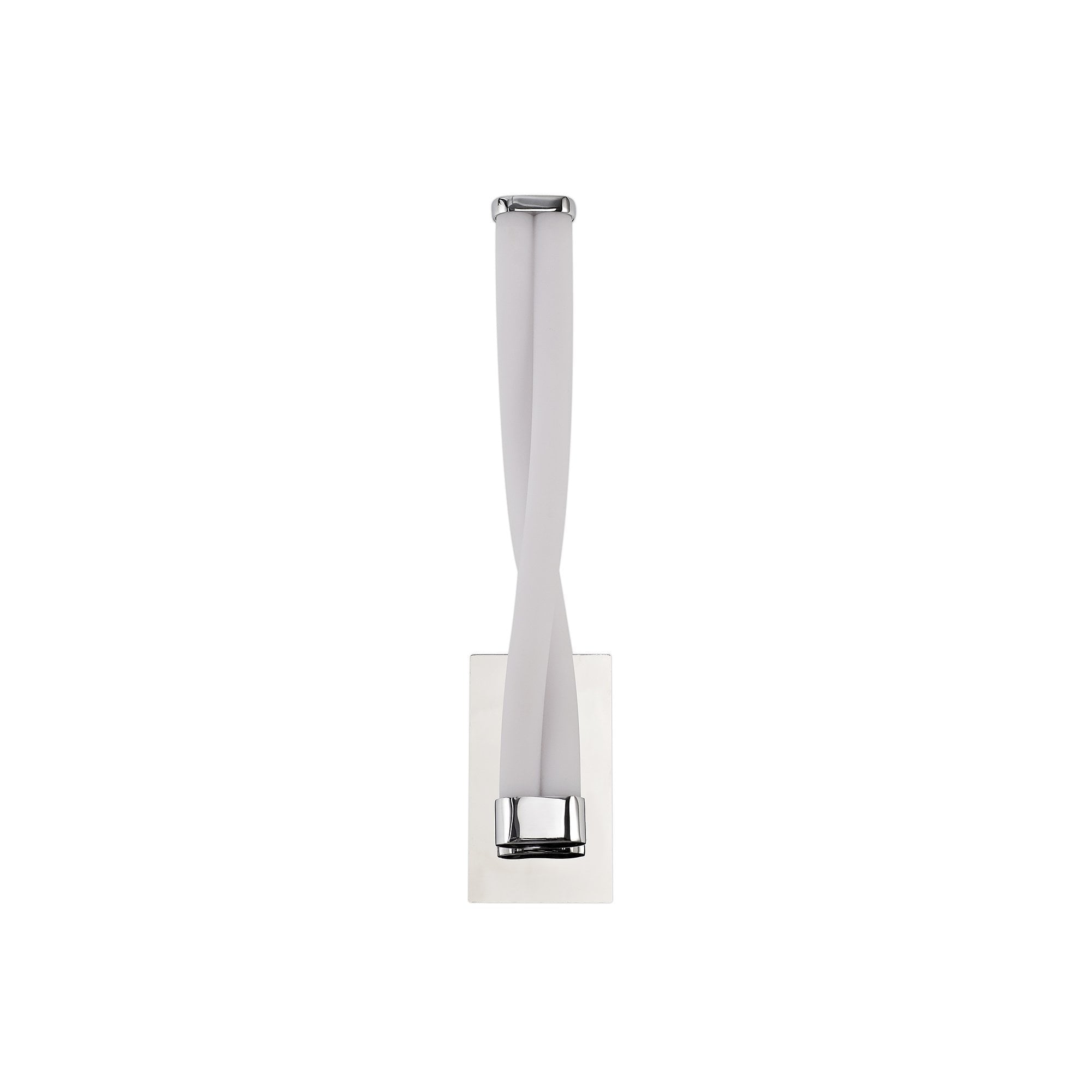 Wall Lamp Small, 2 x 5W LED, 3000K, 700lm, IP44, Polished Chrome, 3yrs Warranty