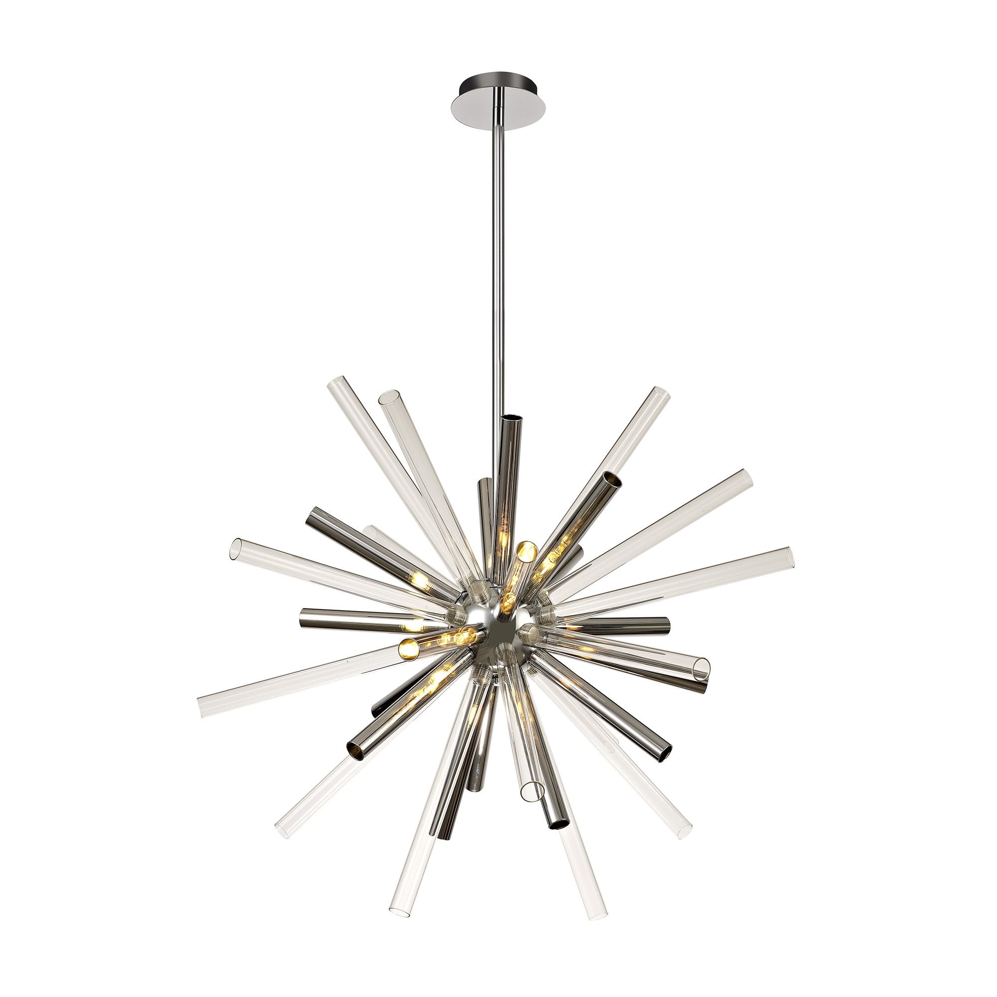 Pendant 16 Light G9, Clear & Chrome/Polished Chrome