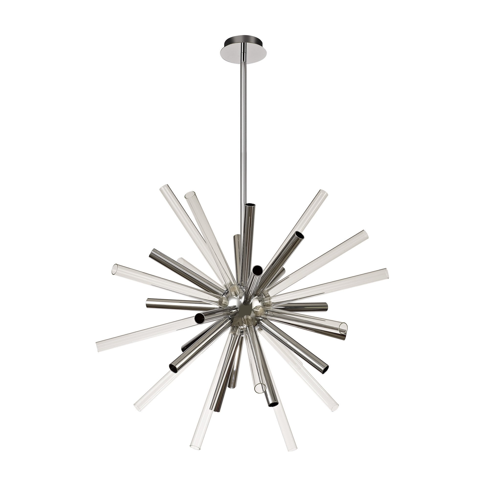 Pendant 16 Light G9, Clear & Chrome/Polished Chrome