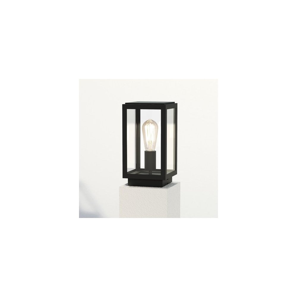 Homefield Pedestal Textured Black