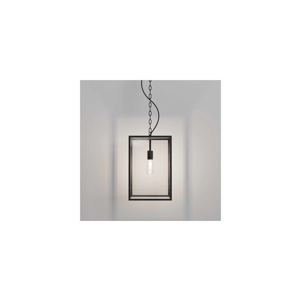 Homefield Pendant 450 Textured Black