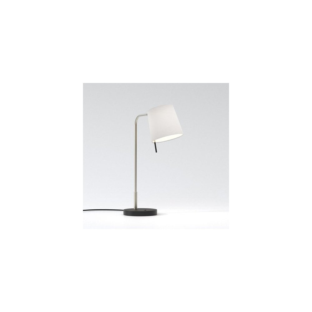 Mitsu Thin Modern Table Light, Nickel