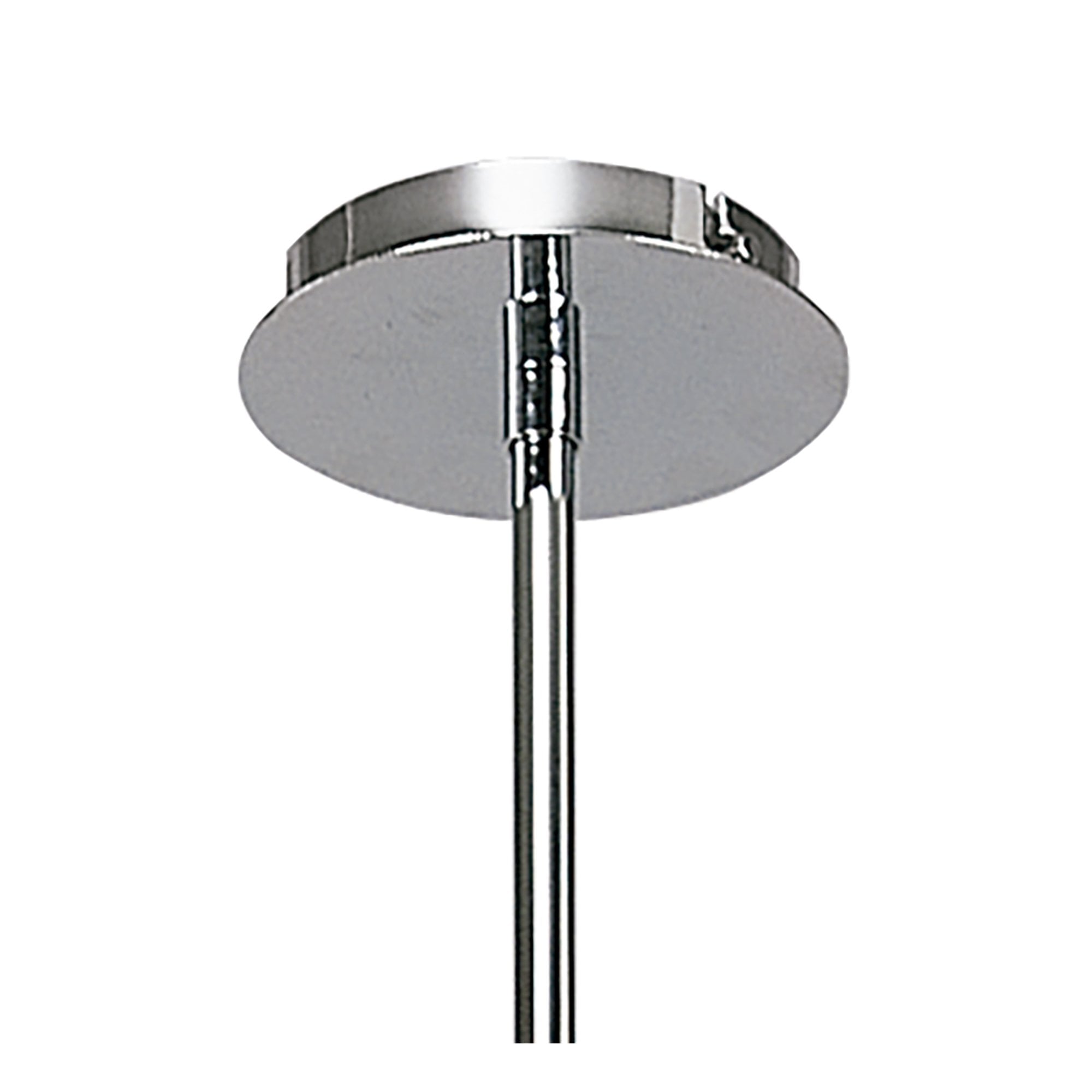 Dali Telescopic Pendant Semi Flush Convertible 4 Light G9, Polished Chrome