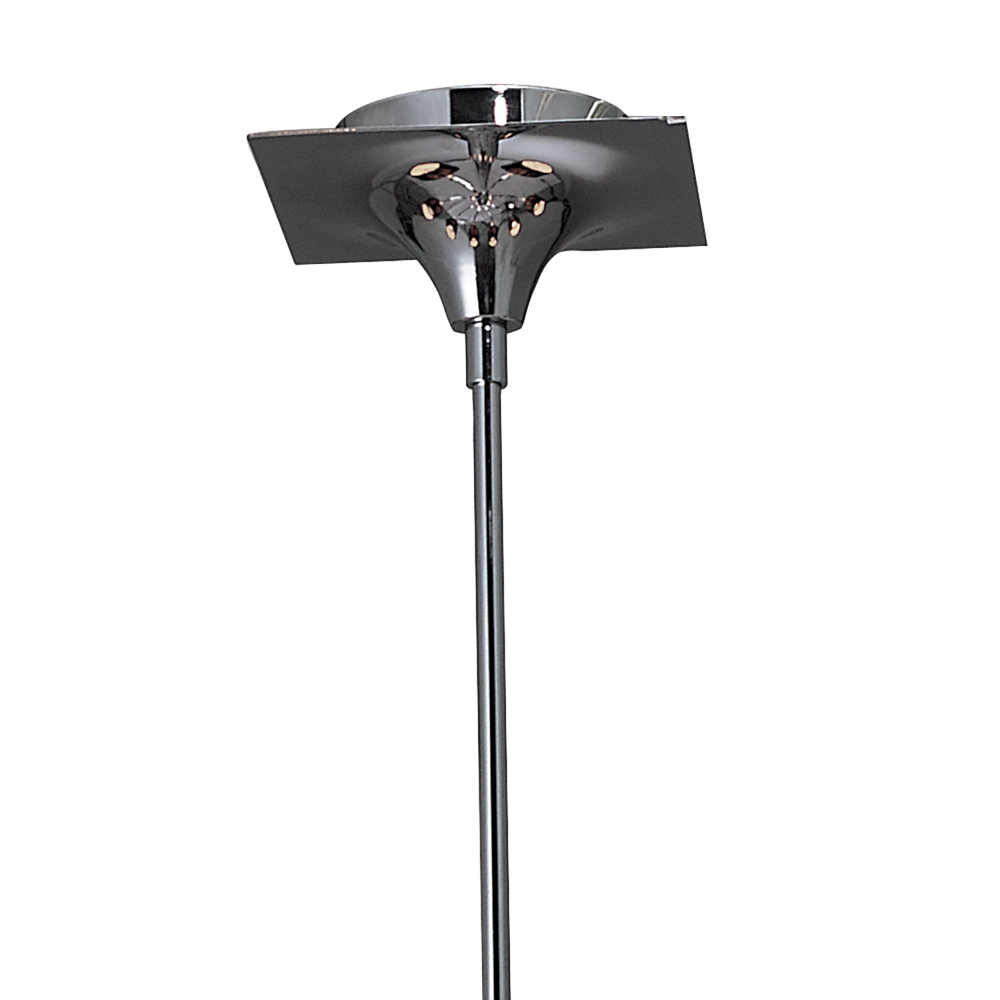 Siena Pendant Round 8 Light E14, Polished Chrome With Black Shades And Black Crystal