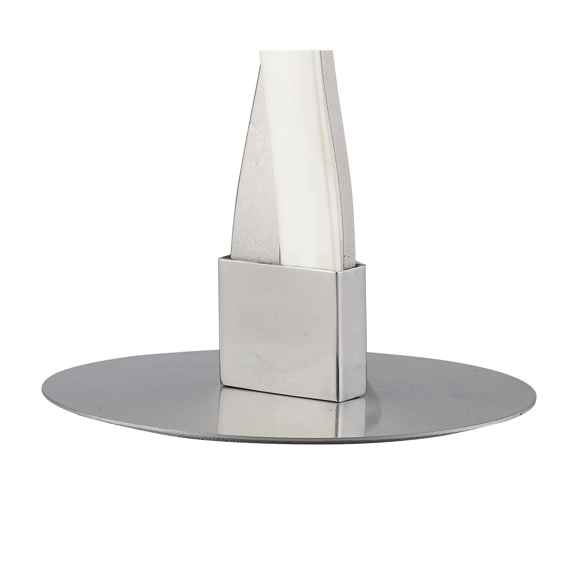 Sahara Table Lamp 6W LED 3000K, 420lm, Silver/Frosted Acrylic/Polished Chrome, 3yrs Warranty