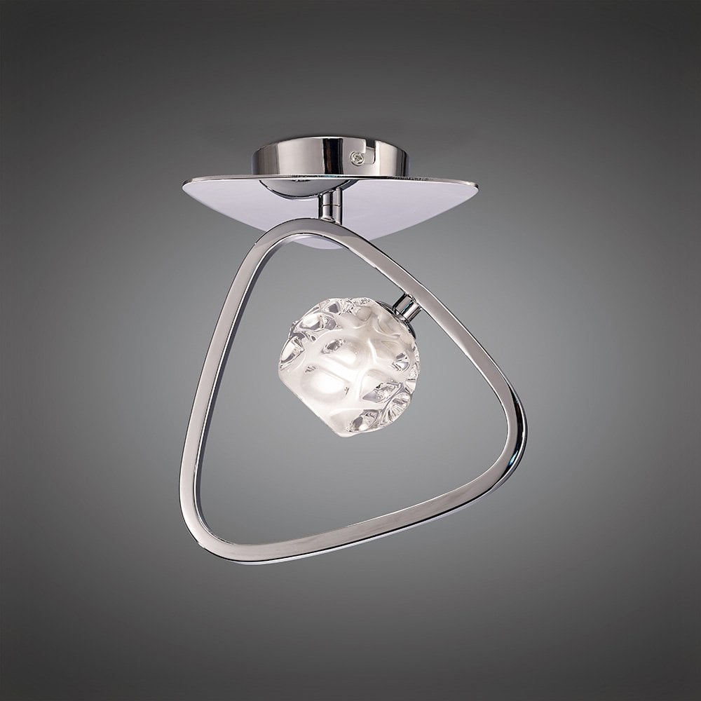 Lux Ceiling 1 Light G9, Polished Chrome