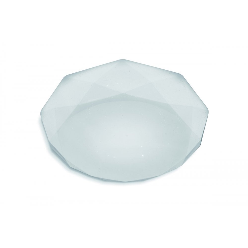 Diamante Ceiling 21W LED 5000K, 2100lm, White Acrylic, 3yrs Warranty