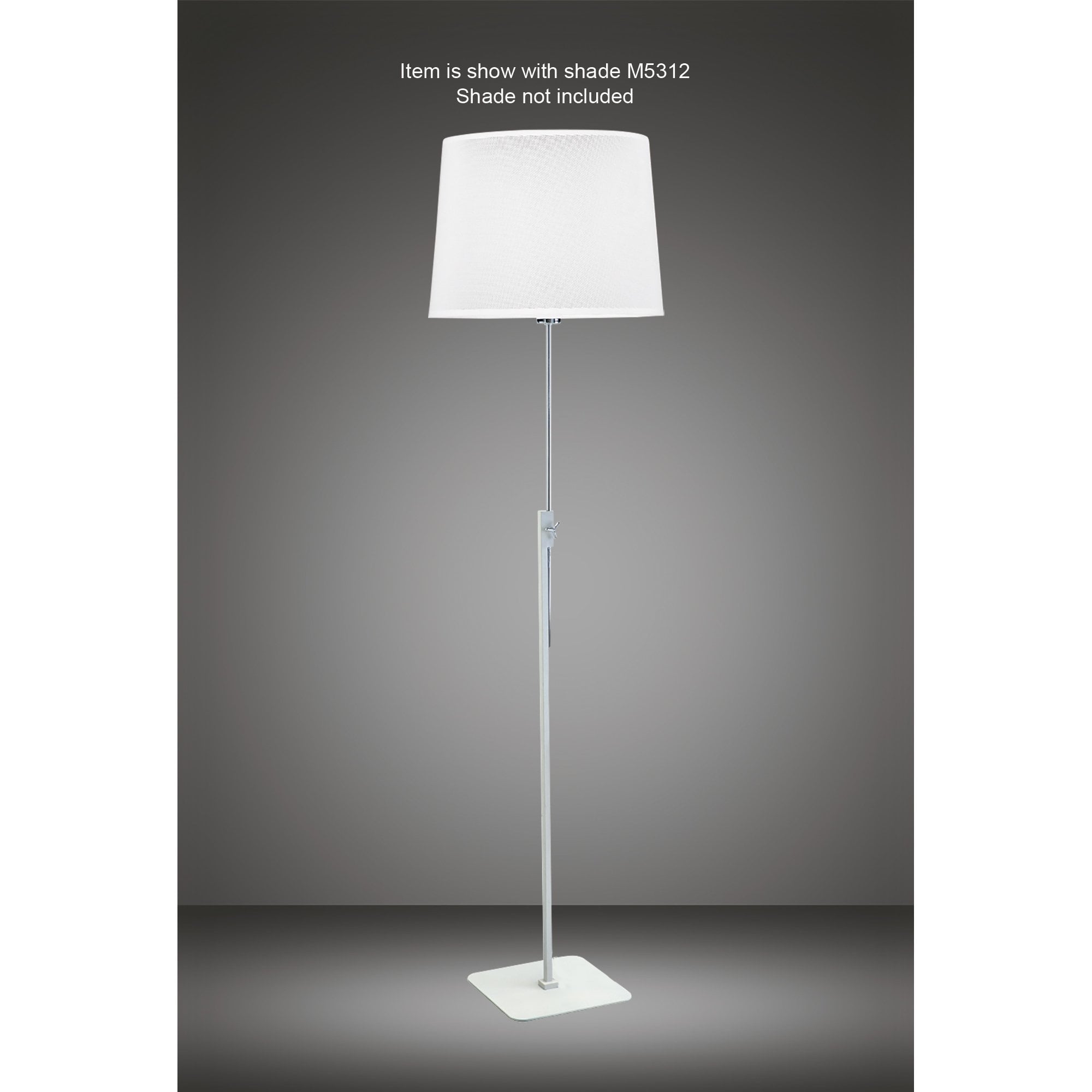 M5312 Habana White Round Shade 350mm, Suitable for Floor Lamps