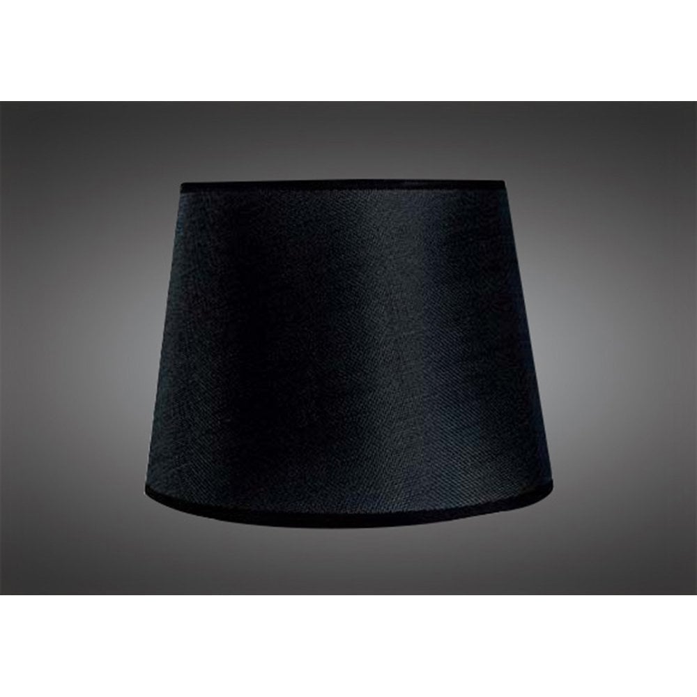 Habana Black Round Shade 300/350mm x 250mm, Suitable for Floor Lamps