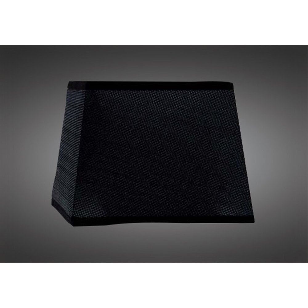 Habana Bkack Square Shade 355/355x250mm, Suitable for Floor Lamps