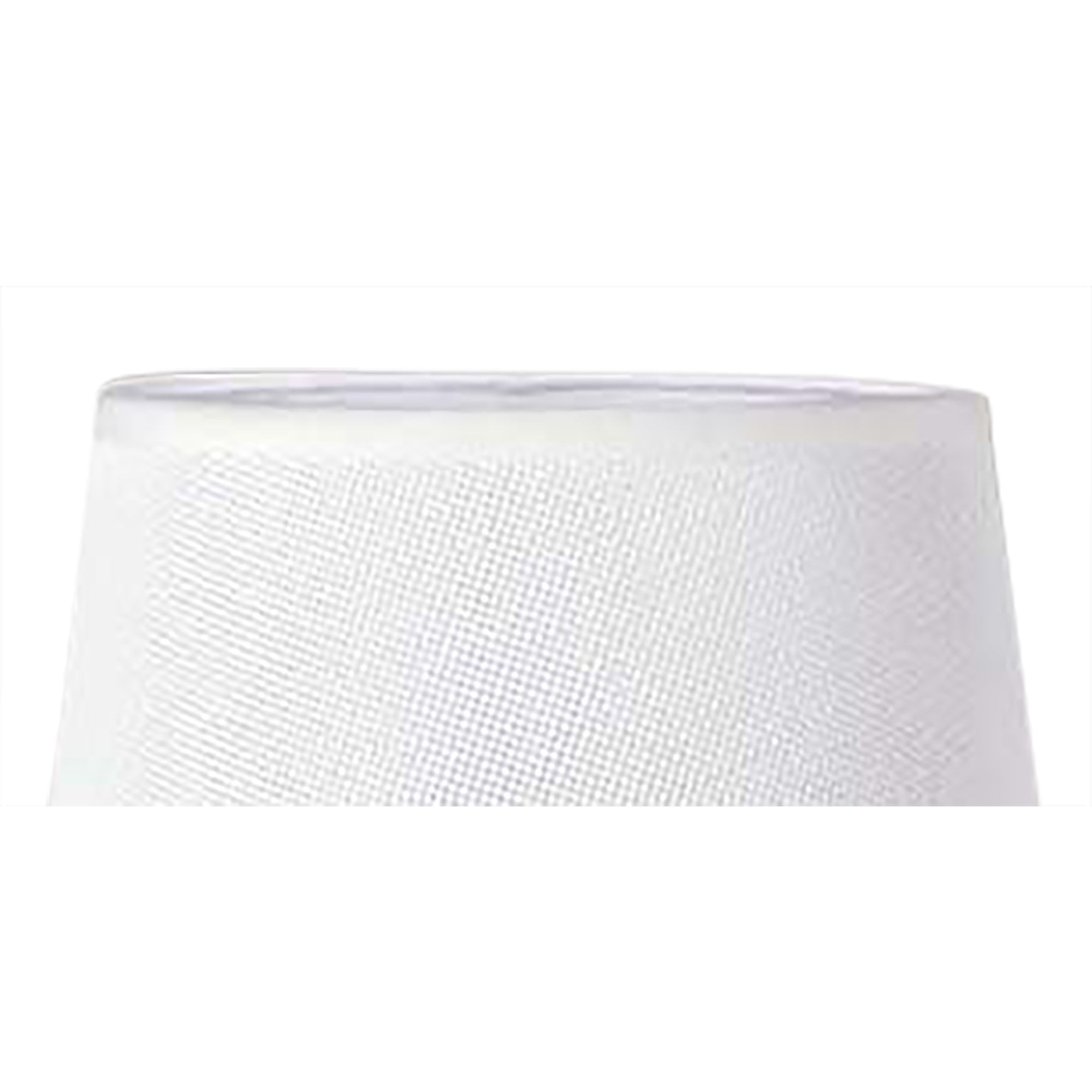 Habana White Round Shade 210/240mm x 165mm, Suitable for Table Lamps