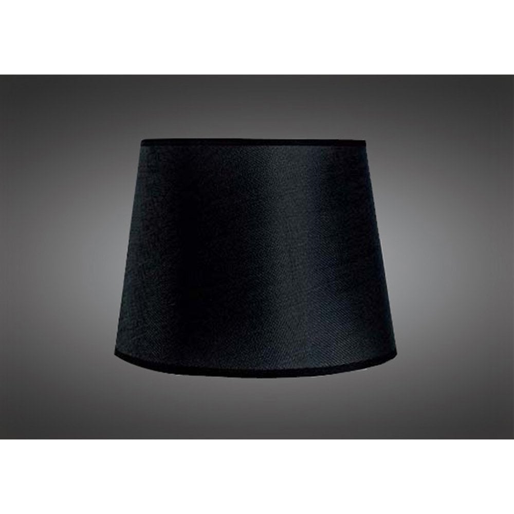 Habana Black Round Shade 210/240mm x 165mm, Suitable for Table Lamps