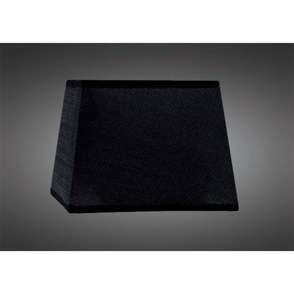 Habana Black Square Shade 240/240x 165mm, Suitable for Table Lamps