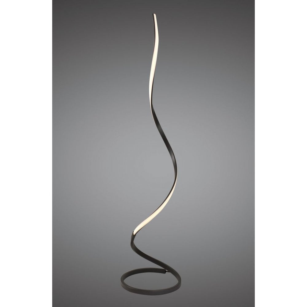 Nur Brown Oxide Floor Lamp 22W LED 2800K, 1800lm, Dimmable Frosted Acrylic/Brown Oxide, 3yrs Warranty