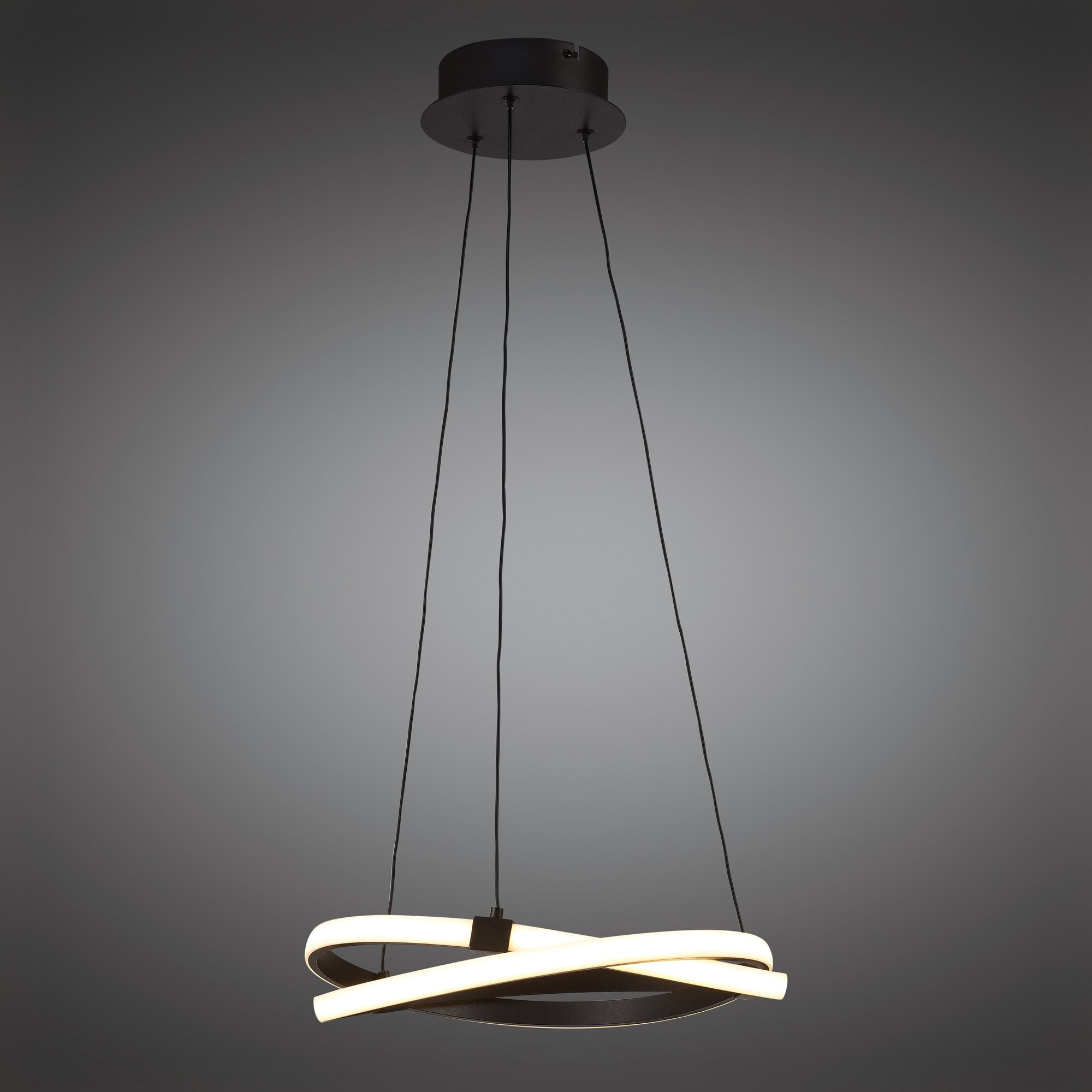 Infinity Pendant 30W LED 2800K, 2500lm, Brown Oxide/White Acrylic, 3yrs Warranty