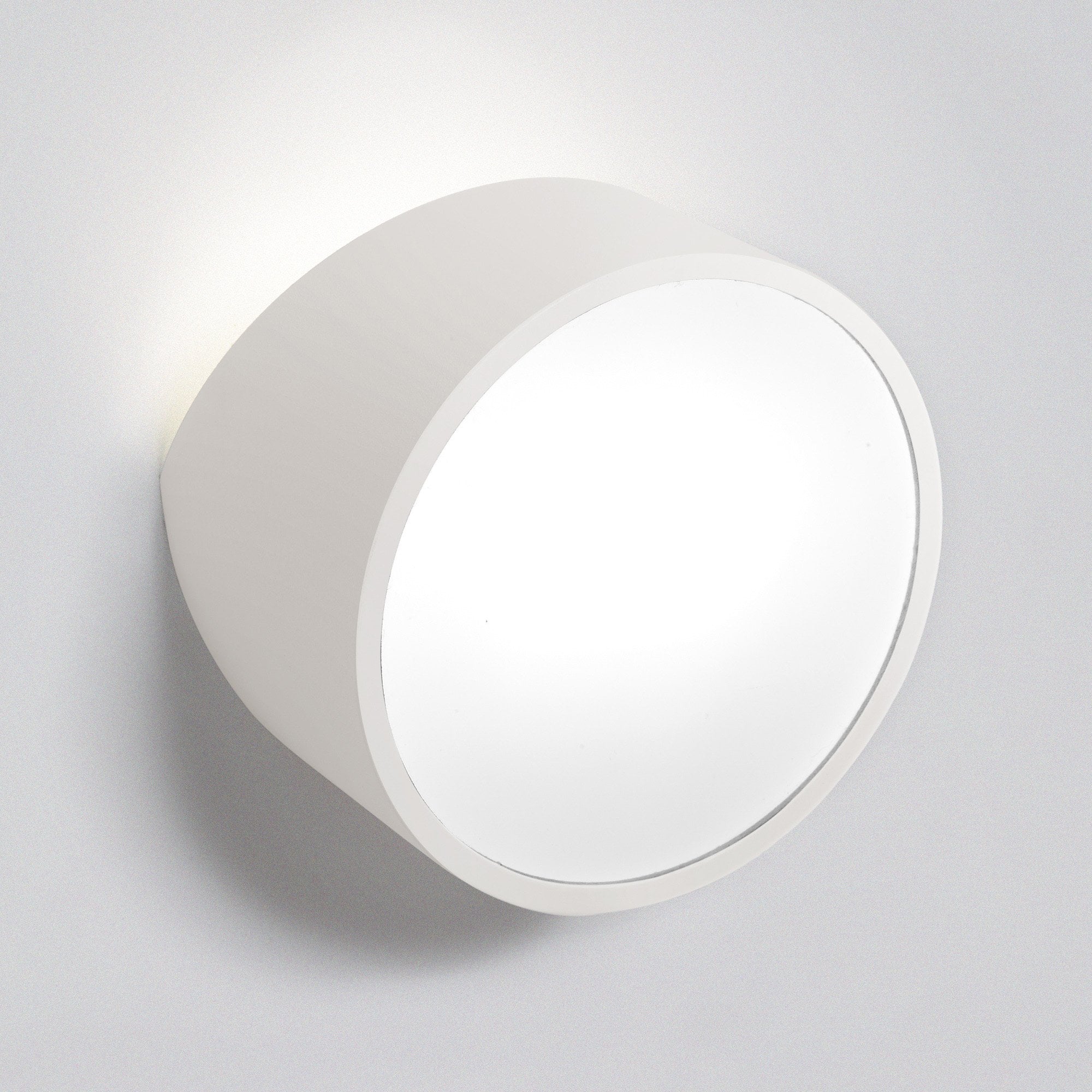 Mini Wall Light Round 2x5W G9 LED (not incl.), Matt White