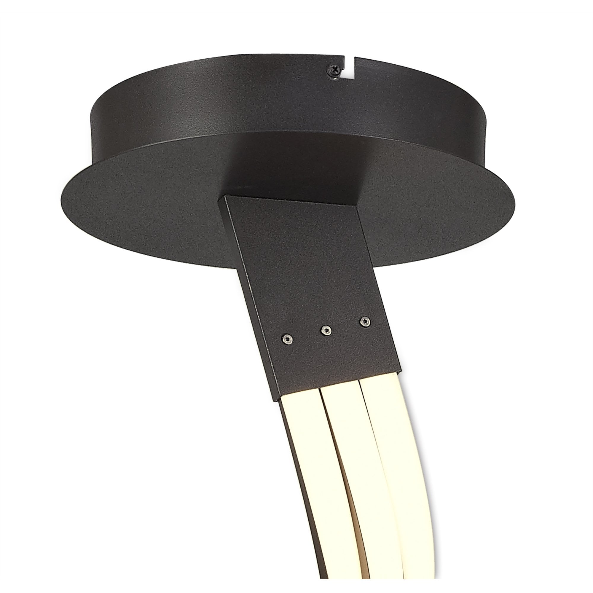 Nur BR XL Semi Ceiling 80W LED 2800K, 6200lm, Frosted Acrylic/Brown Oxide, 3yrs Warranty