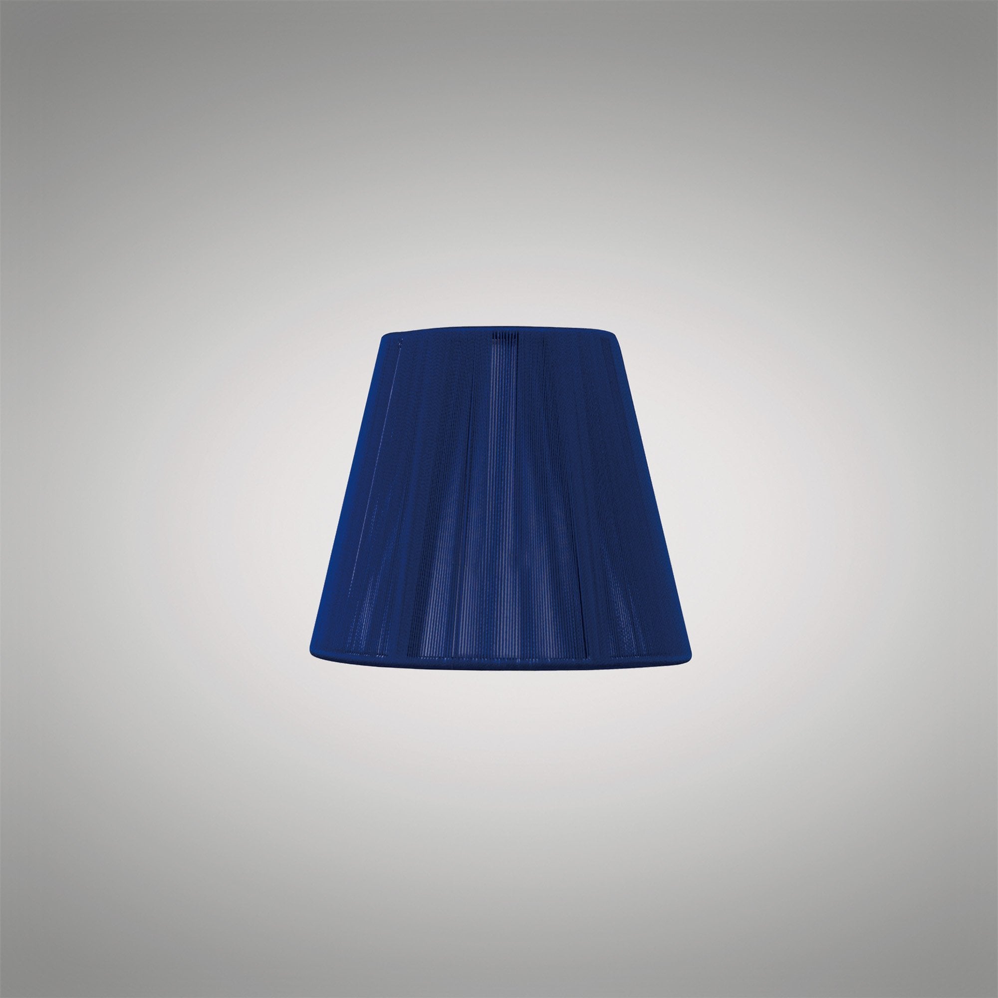 Clip On Silk String Shade Midnight Blue 80/130mm x 110mm