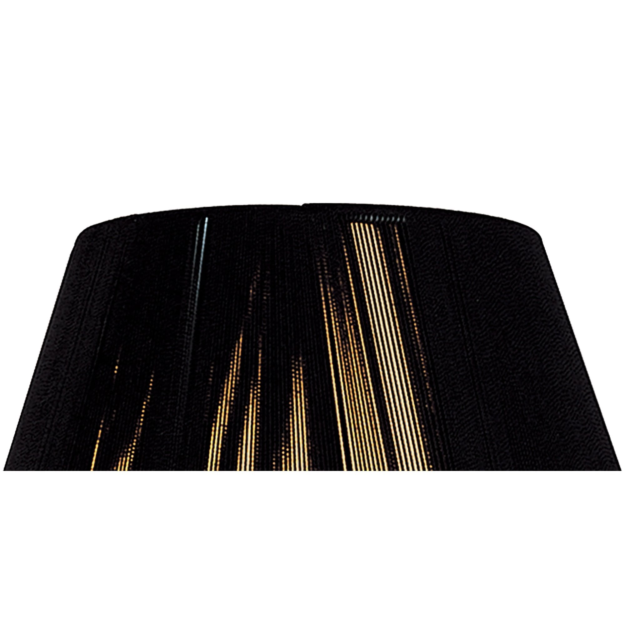 Silk String Shade Black 190/300mm x 195mm