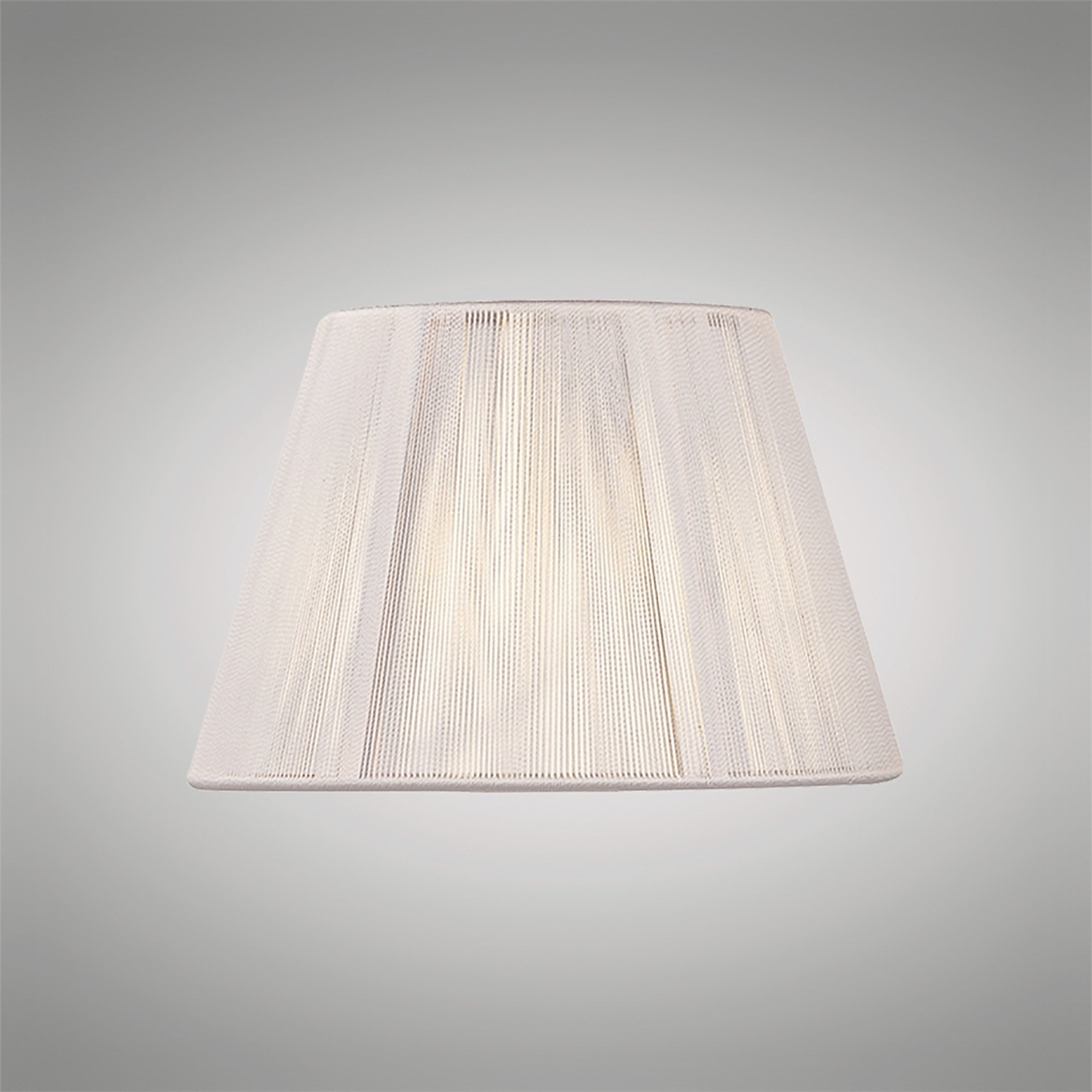 Silk String Shade Ivory White 190/300mm x 195mm