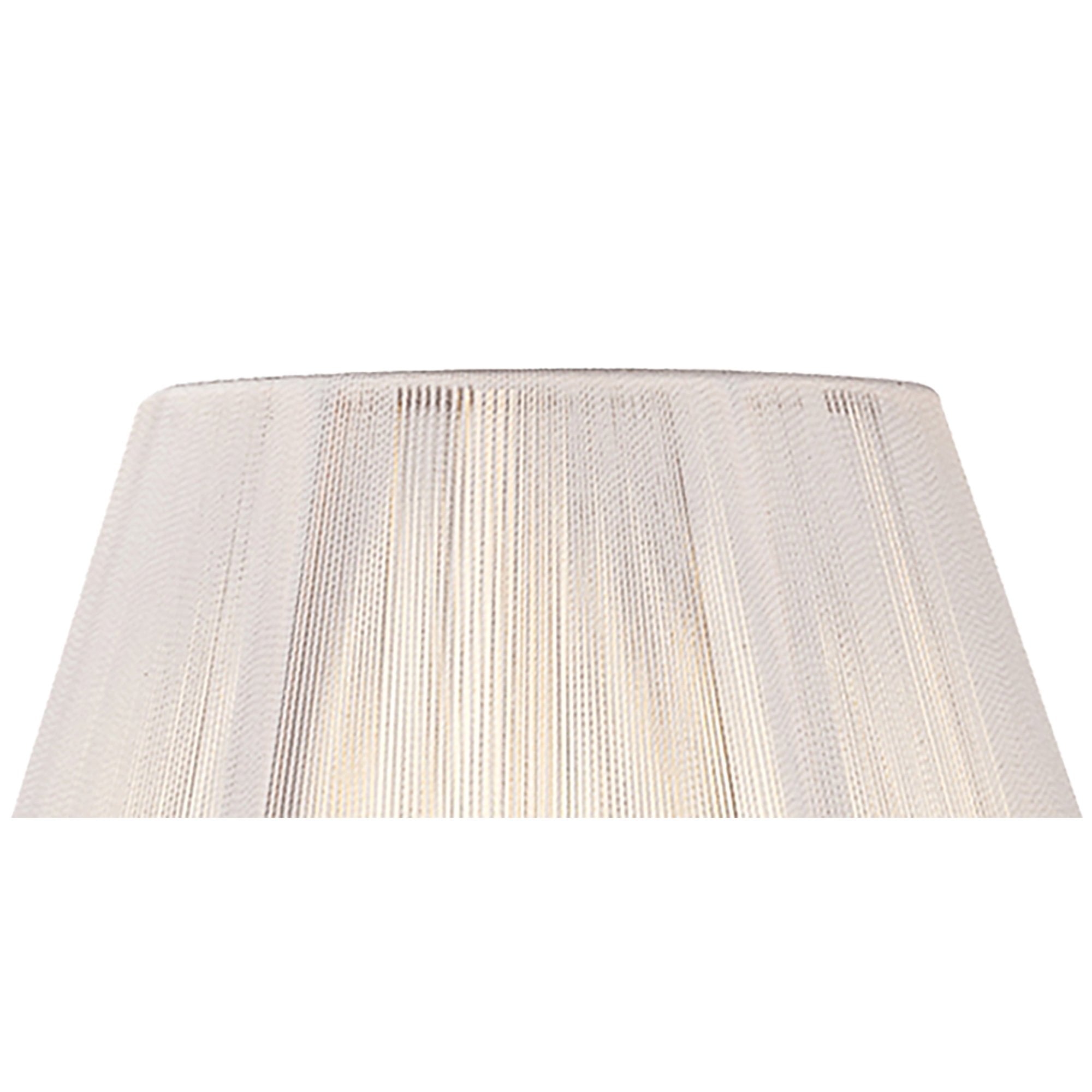 Silk String Shade Ivory White 190/300mm x 195mm