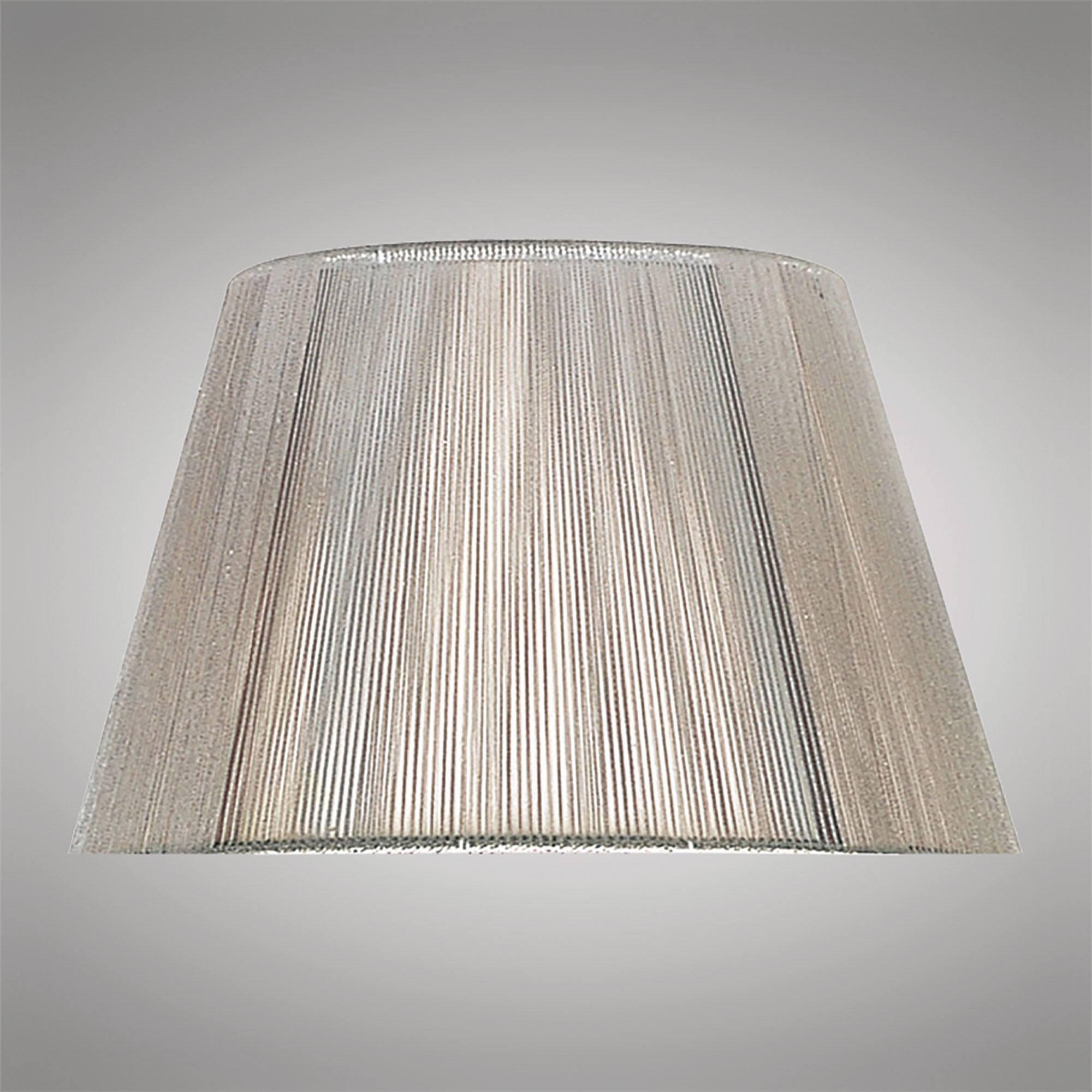 Silk String Shade Silver Grey 250/400mm x 250mm