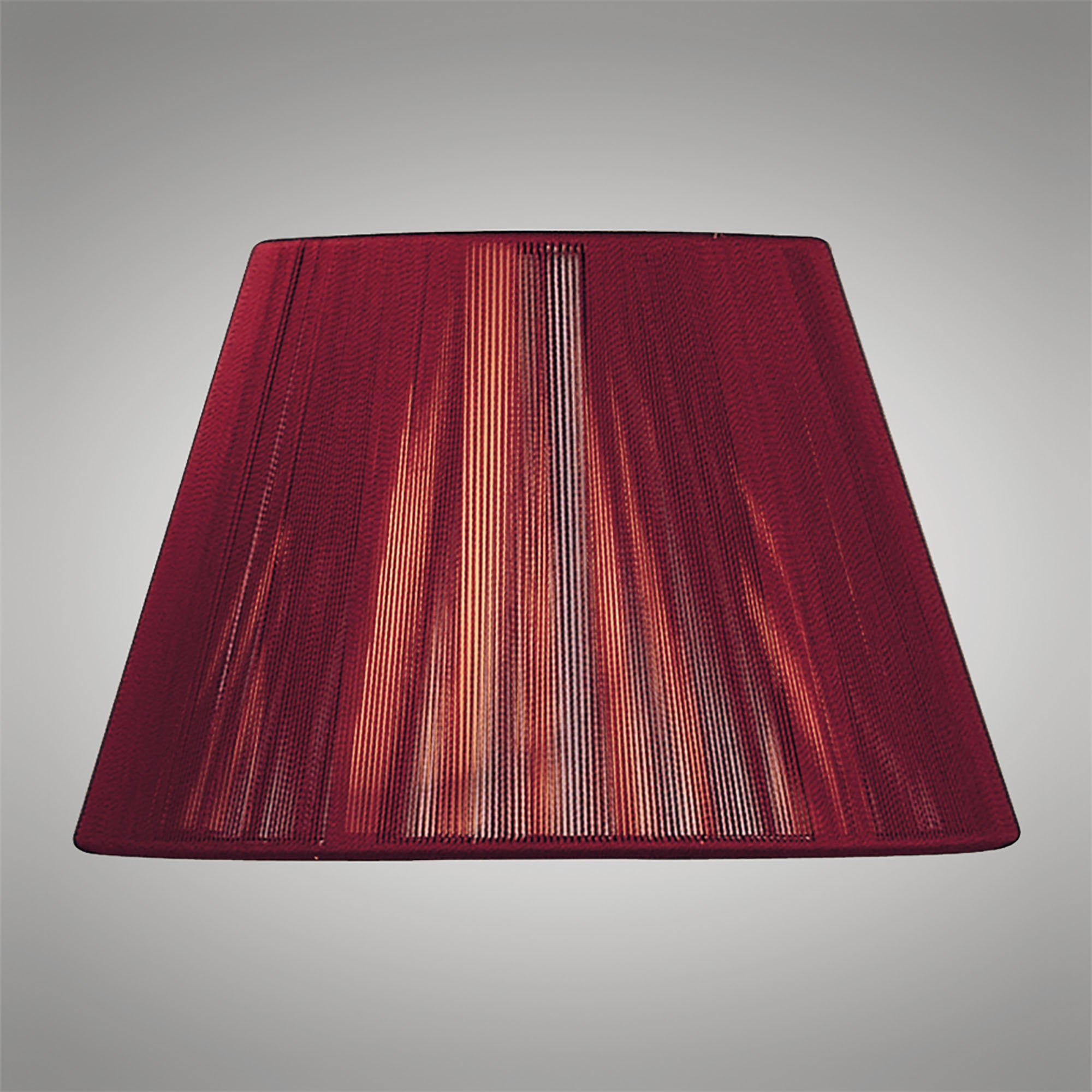 Silk String Shade Red Wine 250/400mm x 250mm