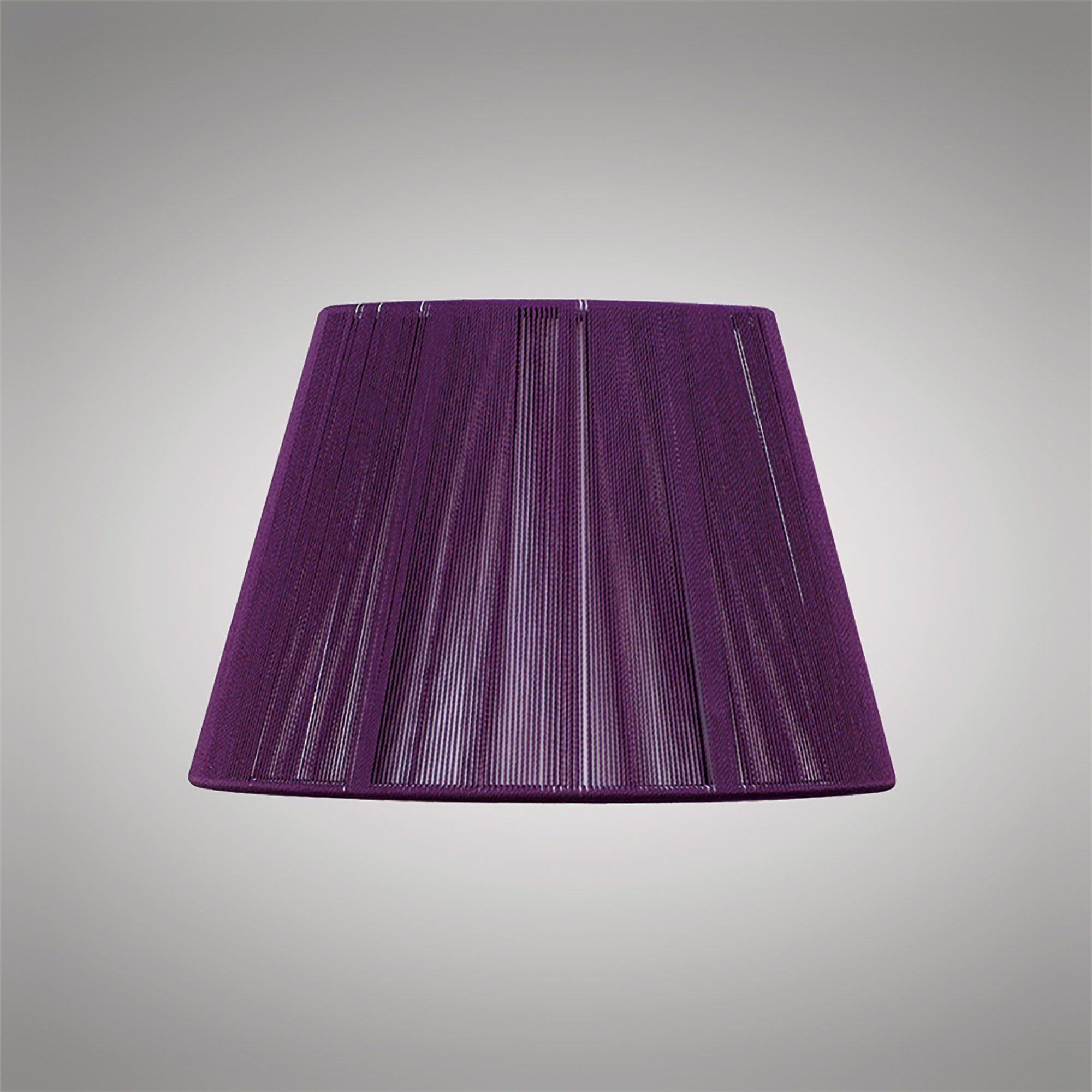 Silk String Shade Aubergine 190/300mm x 195mm