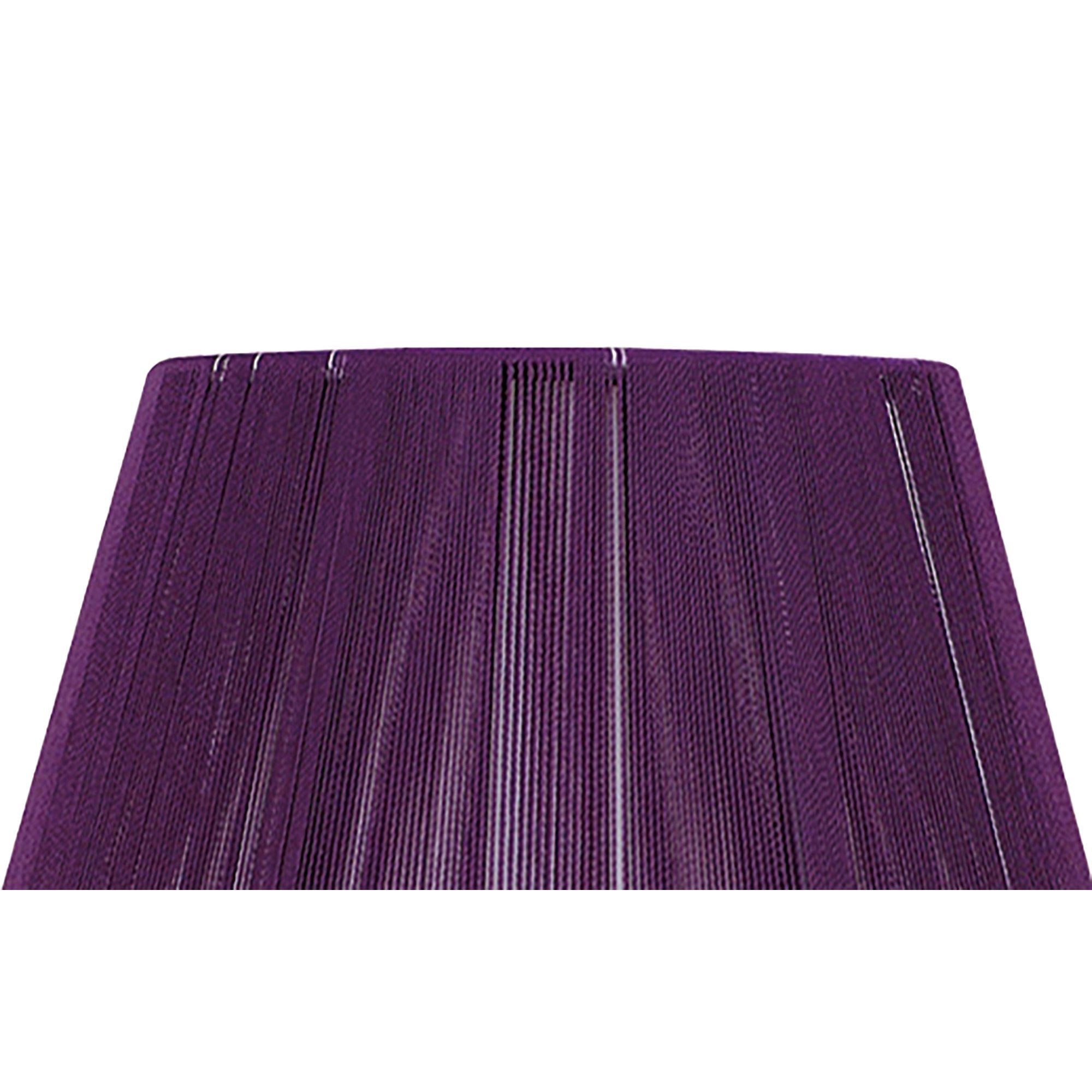 Silk String Shade Aubergine 190/300mm x 195mm