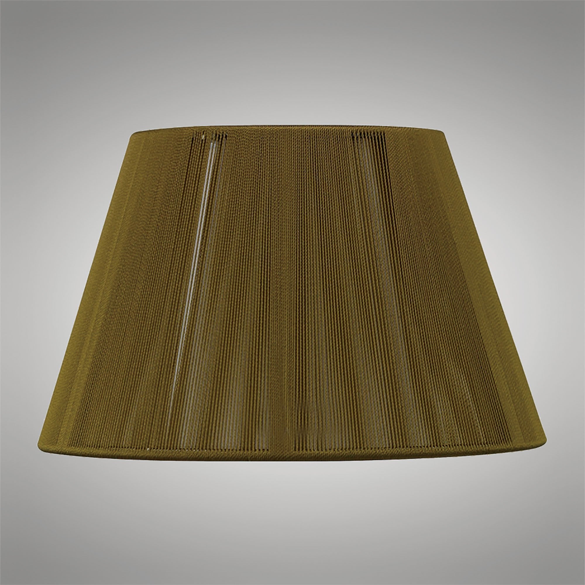 Silk String Shade Olive 250/400mm x 250mm