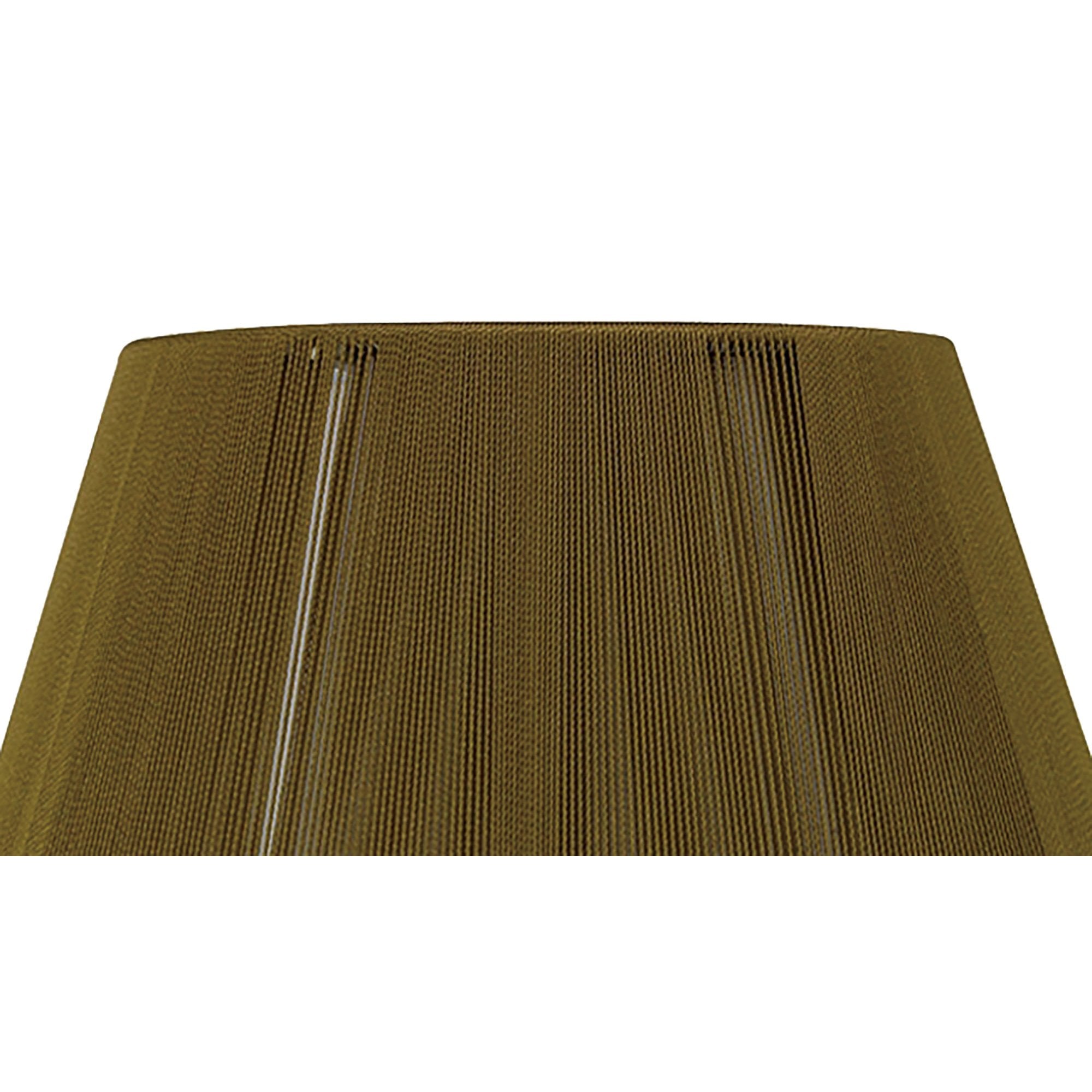 Silk String Shade Olive 250/400mm x 250mm