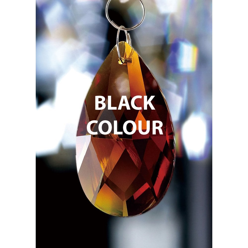 Crystal Pendalogue Without Ring Black 38mm