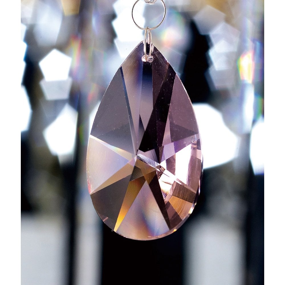 Crystal Star Pendalogue Without Ring Lilac 38mm