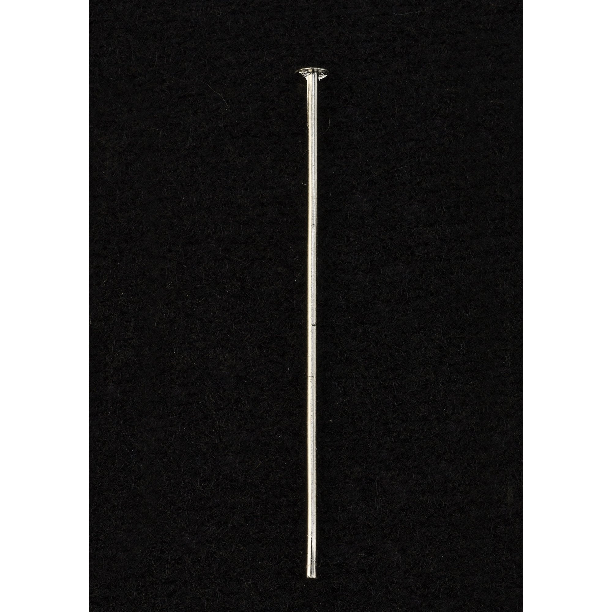 Flat Head Pins 40mm Chrome