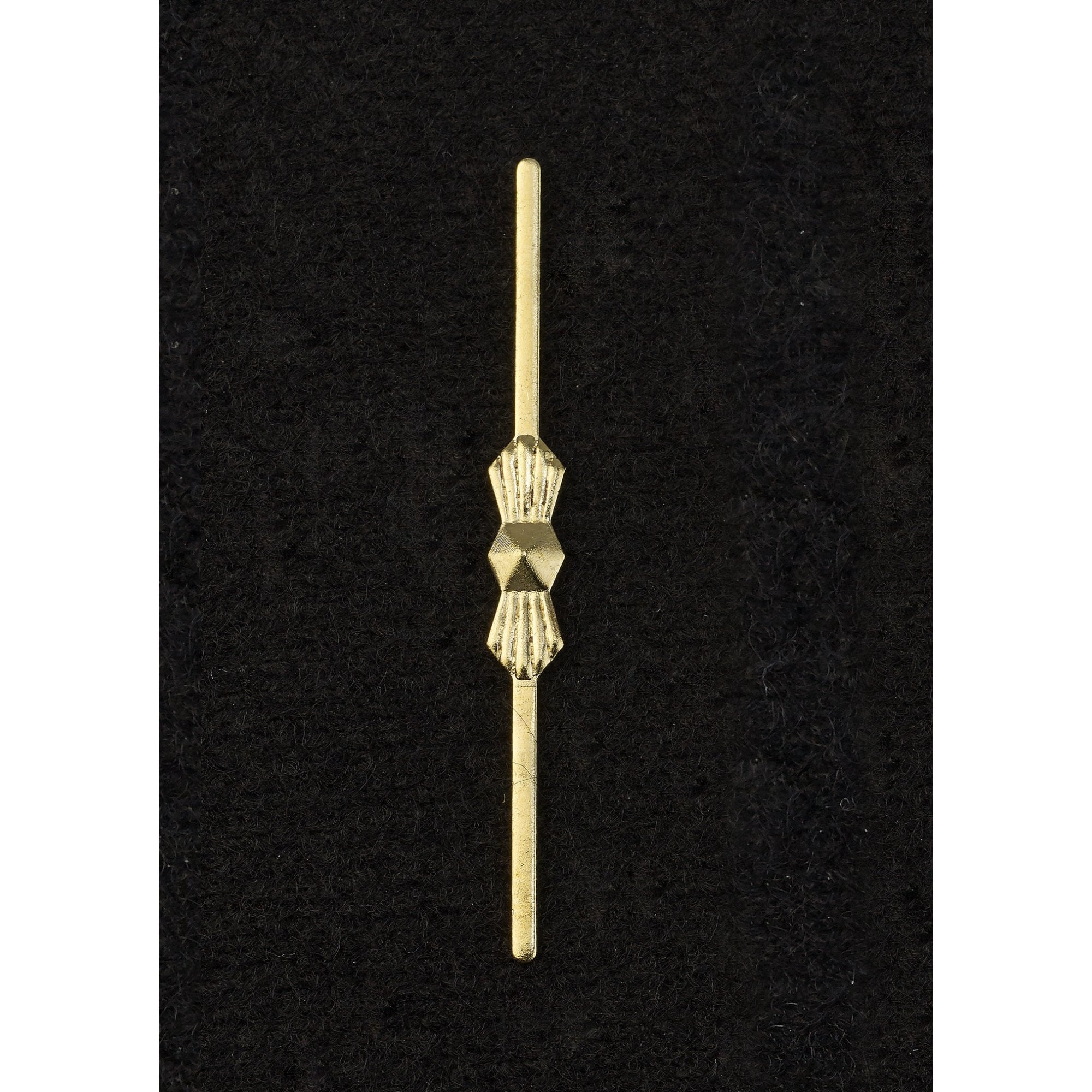 Bow Tie Straight Link 40mm Gold