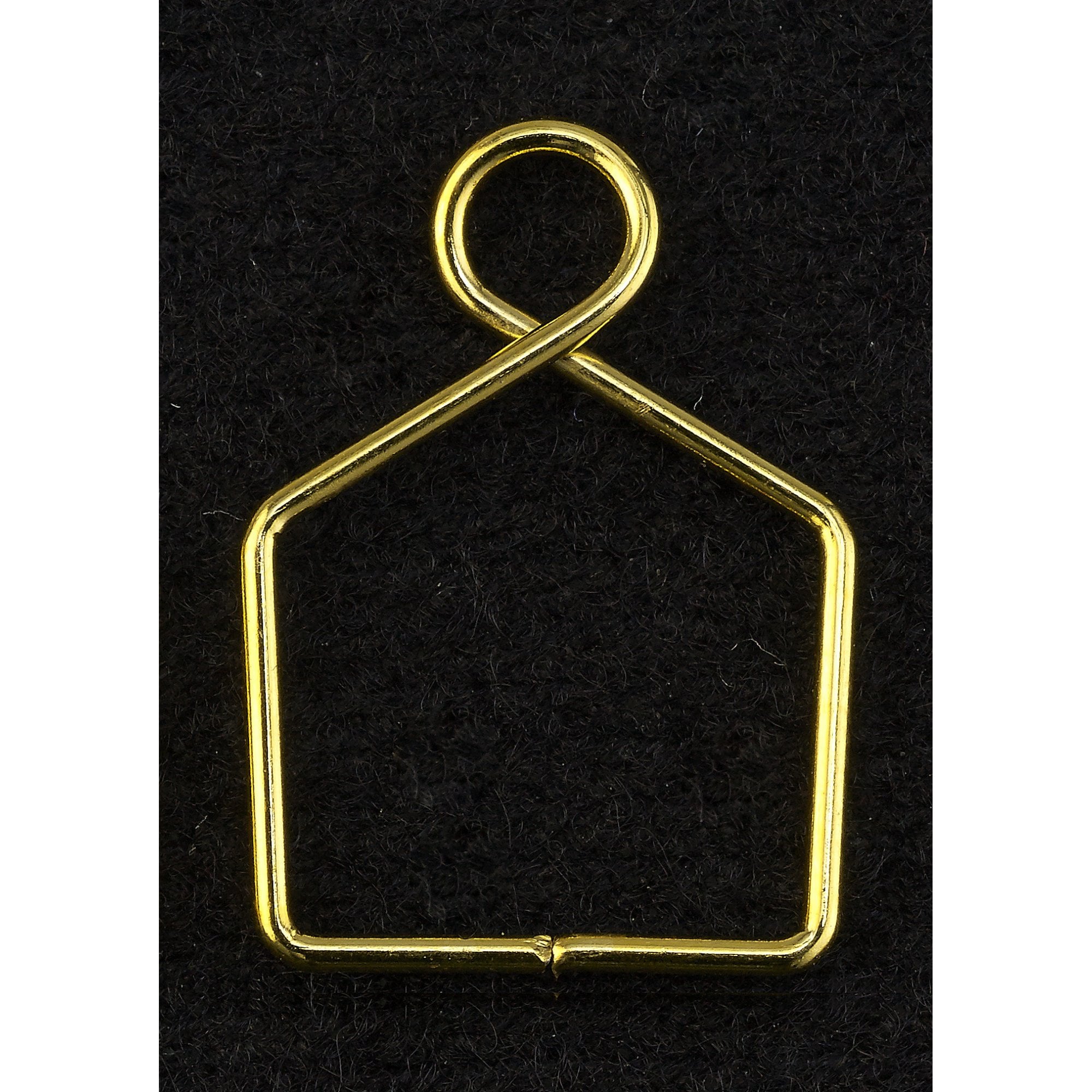 Square Claw Link 14X20mm Gold