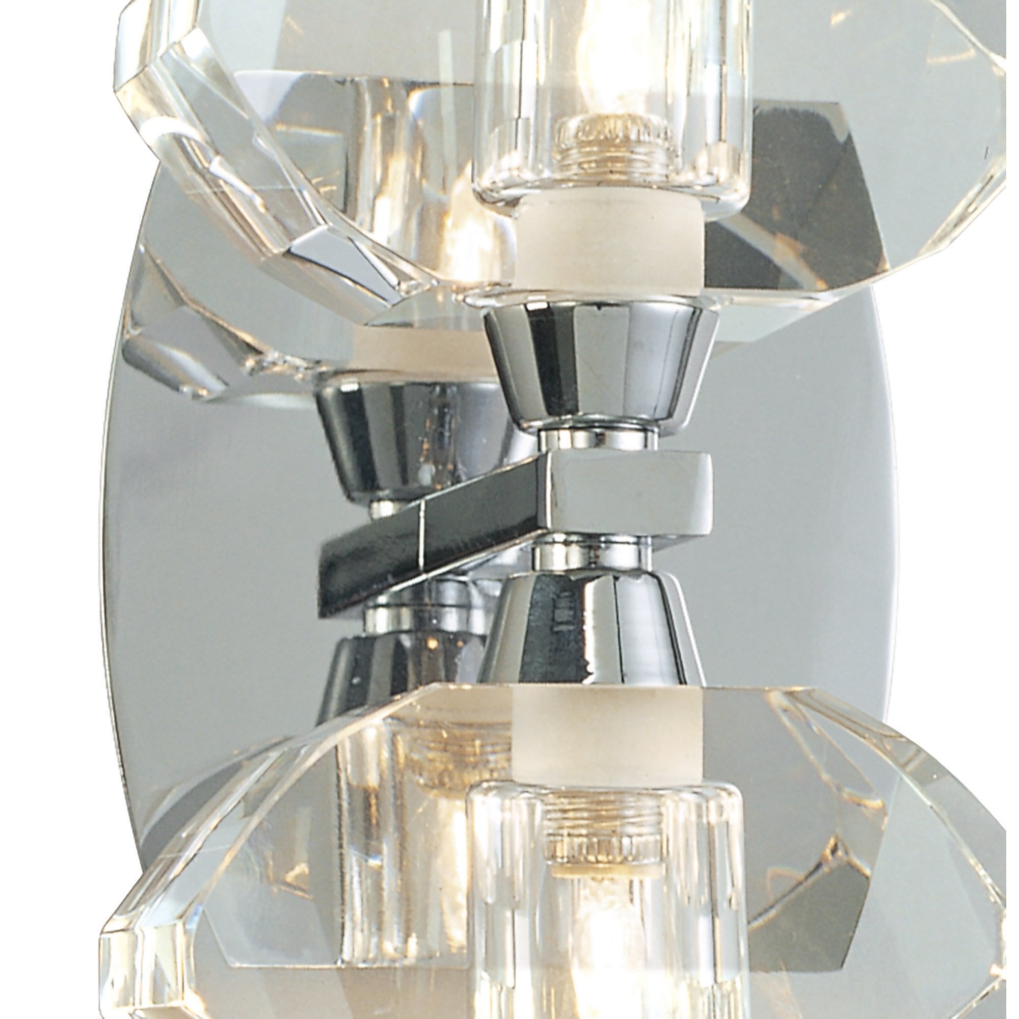 Alfa Wall Lamp Switched 2 Light G9, Polished Chrome