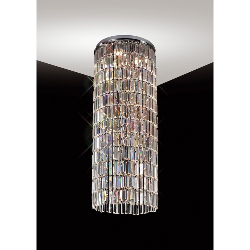 Torre Pendant *** Plate Only *** 5 Light Polished Chrome/Crystal To Order