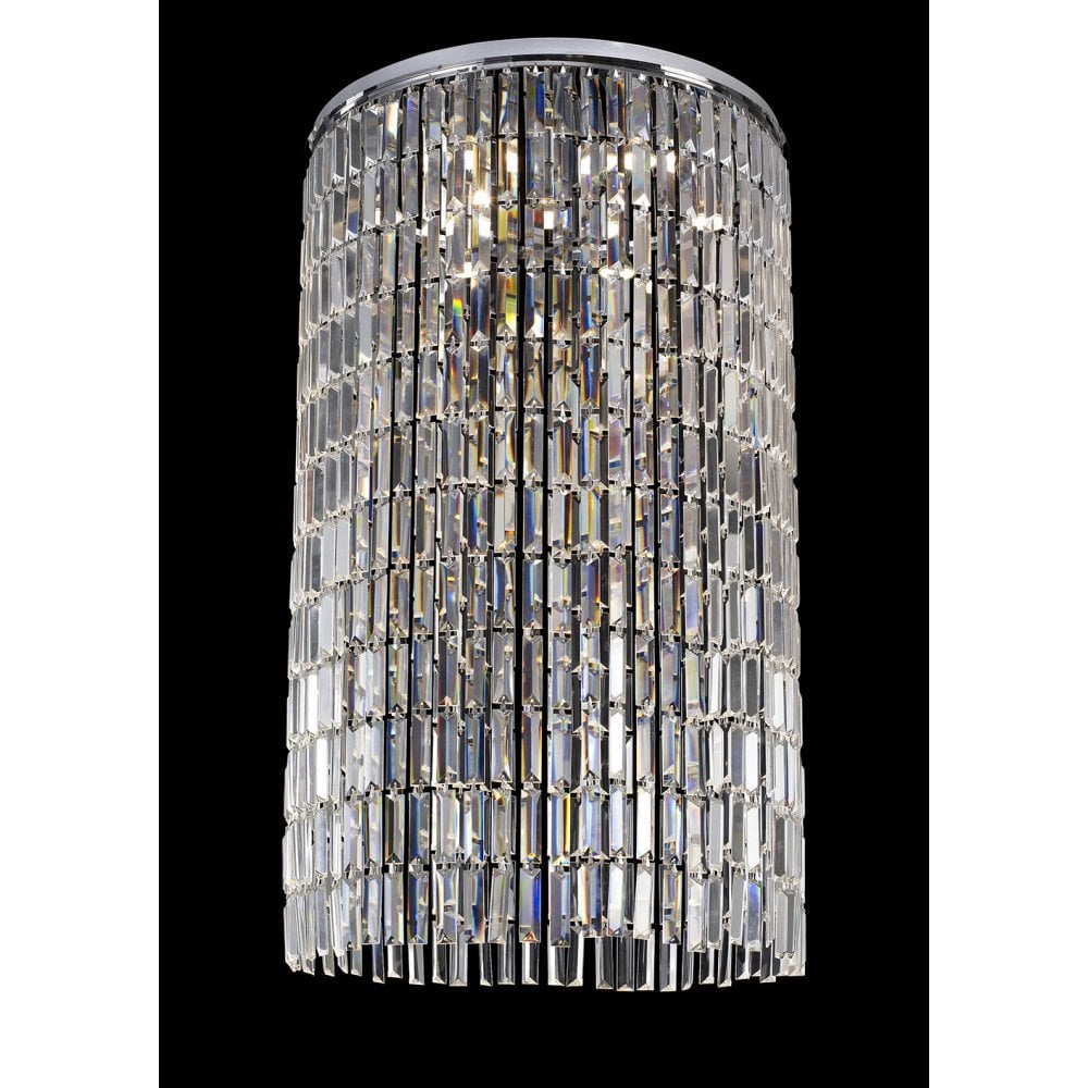 Torre Pendant *** Plate Only *** 7 Light Polished Chrome/Crystal To Order