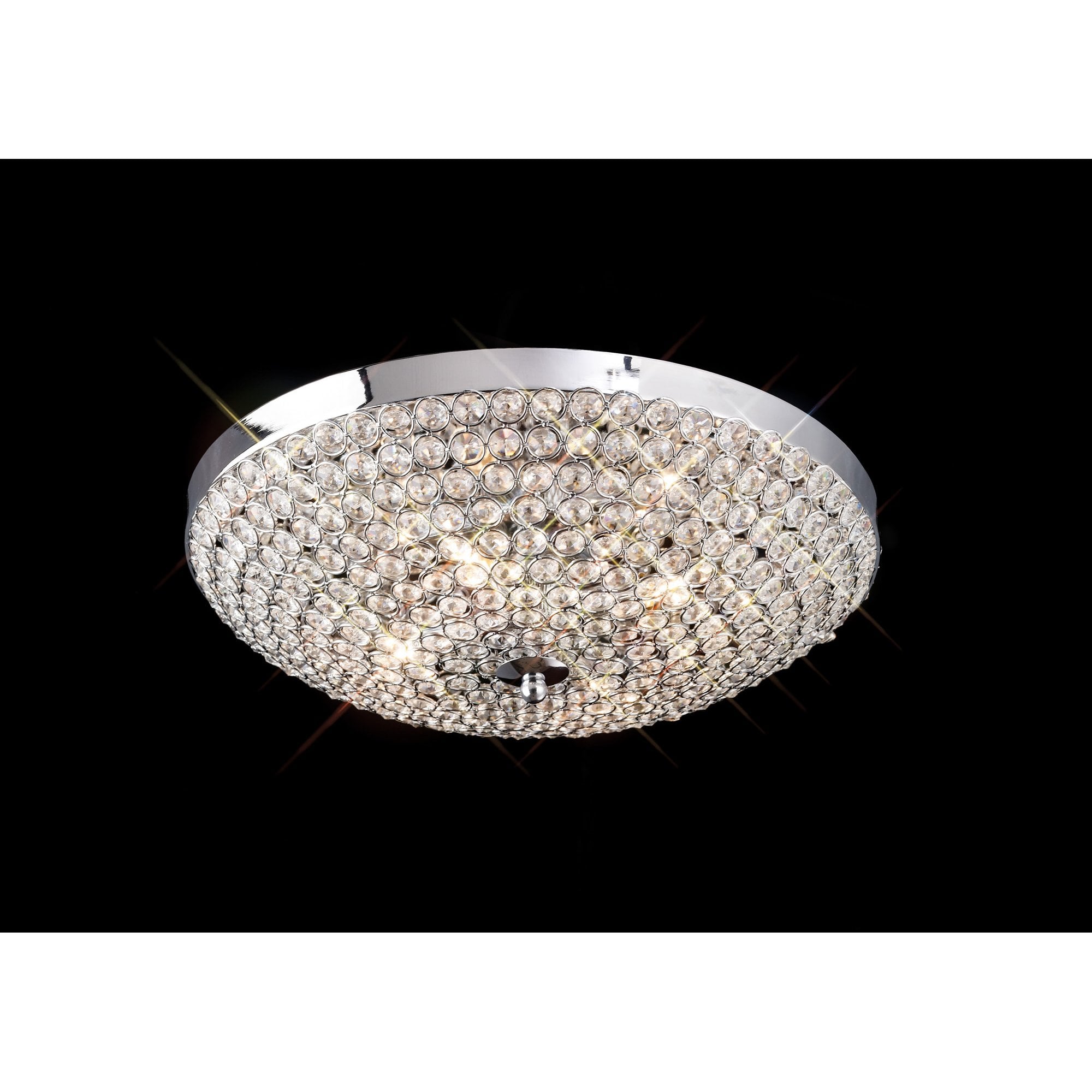 Ava Ceiling 4 Light Polished Chrome/Crystal