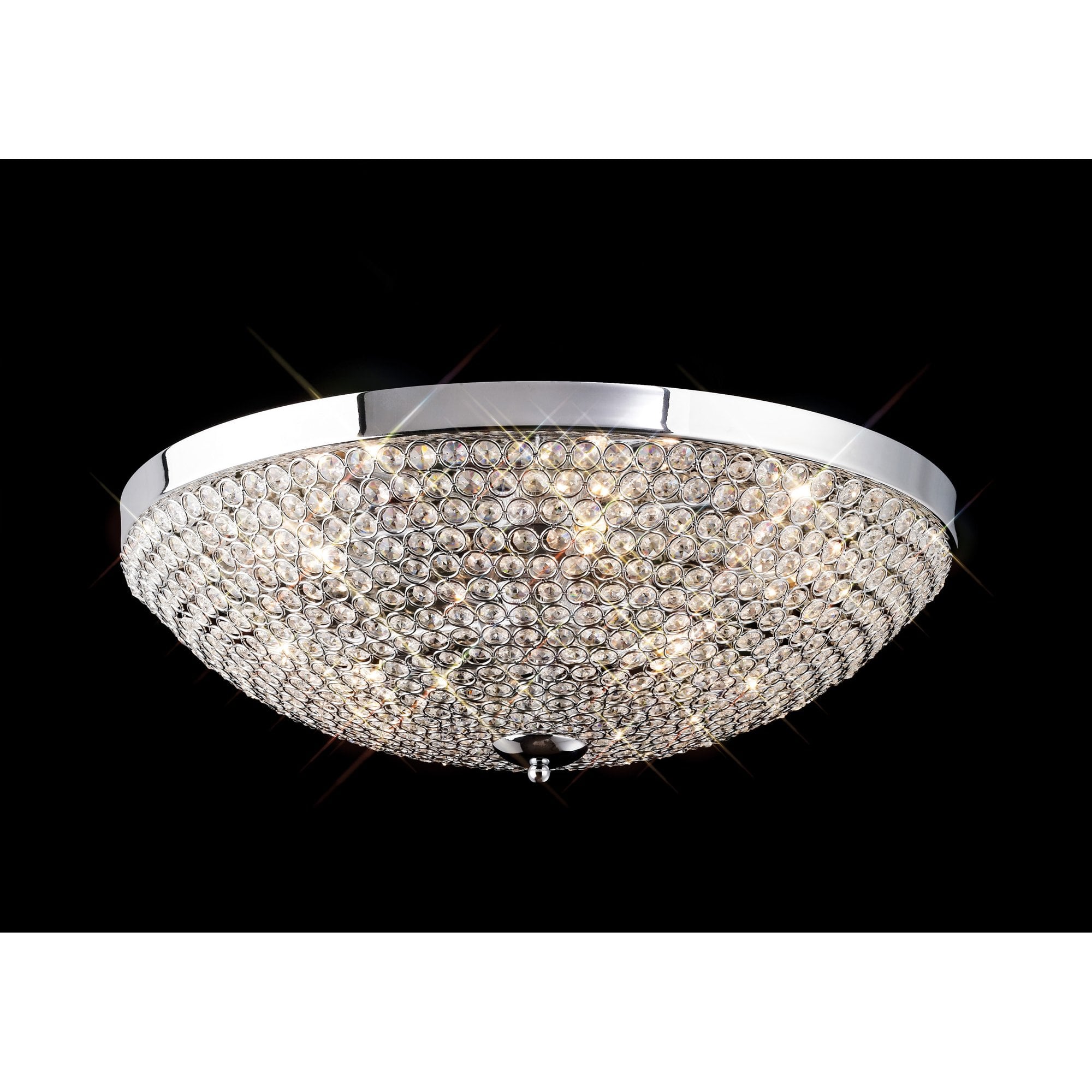 Ava Ceiling 6 Light Polished Chrome/Crystal.