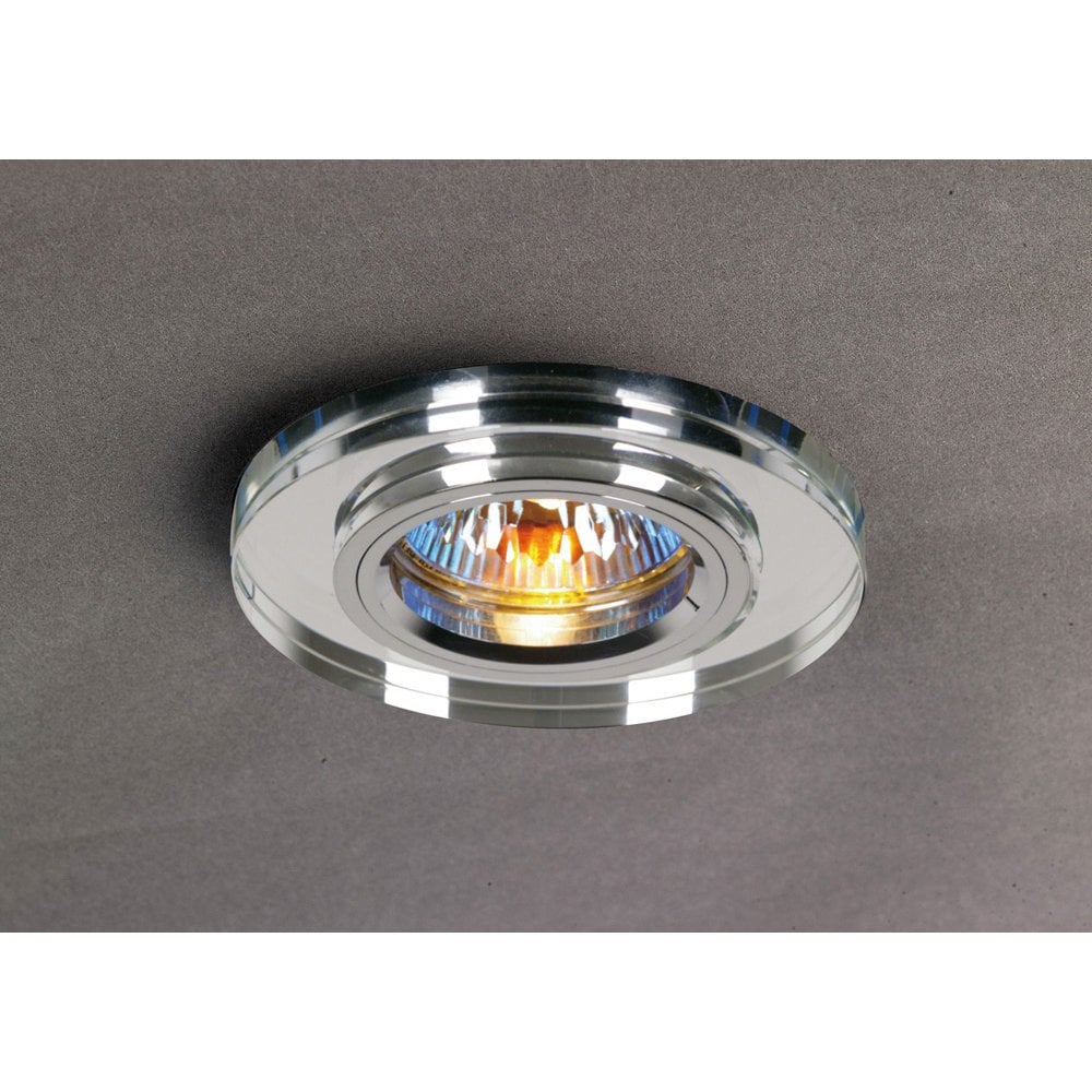 Crystal Downlight Shallow Round Rim Only Clear, IL30800 Required To Complete The Item