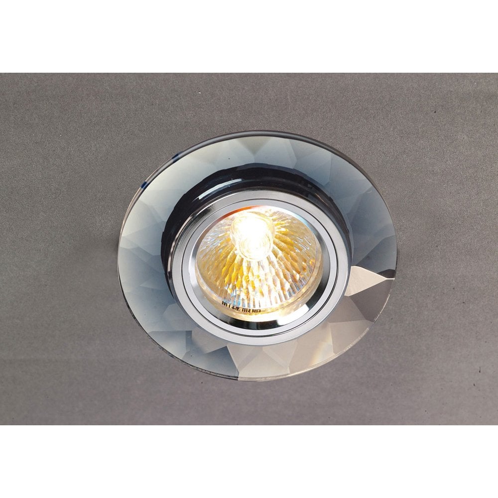 Crystal Downlight Chamfered Round Rim Only Clear, IL30800 Required To Complete The Item