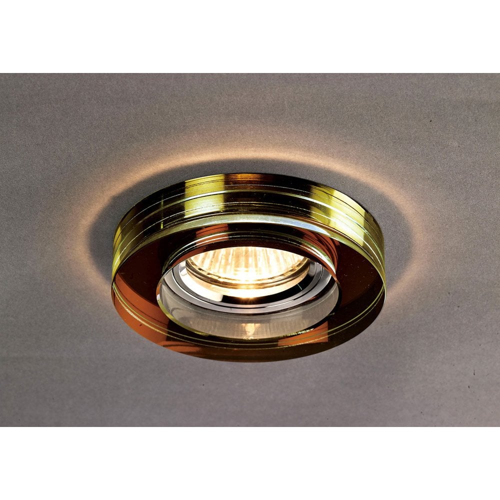 Crystal Downlight Deep Round Rim Only Bronze, IL30800 Required To Complete The Item