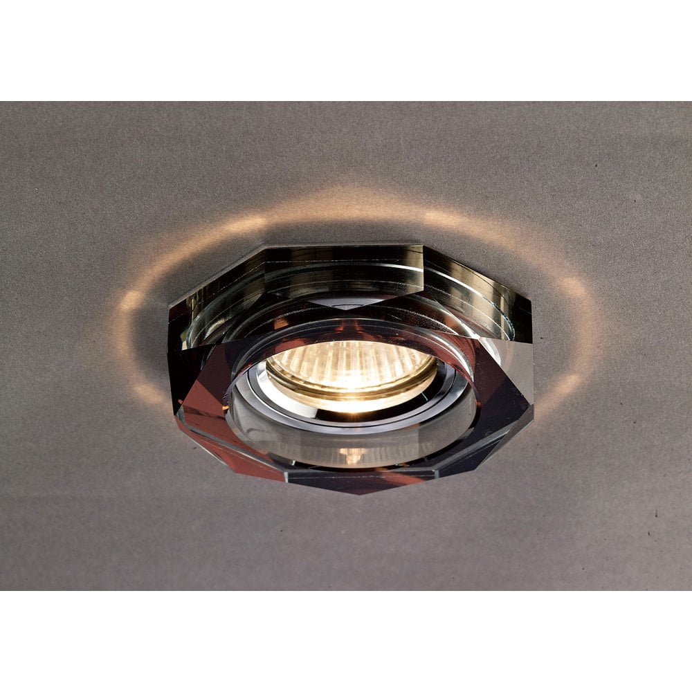 Crystal Downlight Deep Hexagonal Rim Only Purple, IL30800 Required To Complete The Item