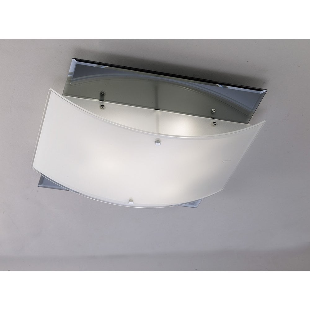 Vito Ceiling 3 Light Polished Chrome/Smoked Mirror