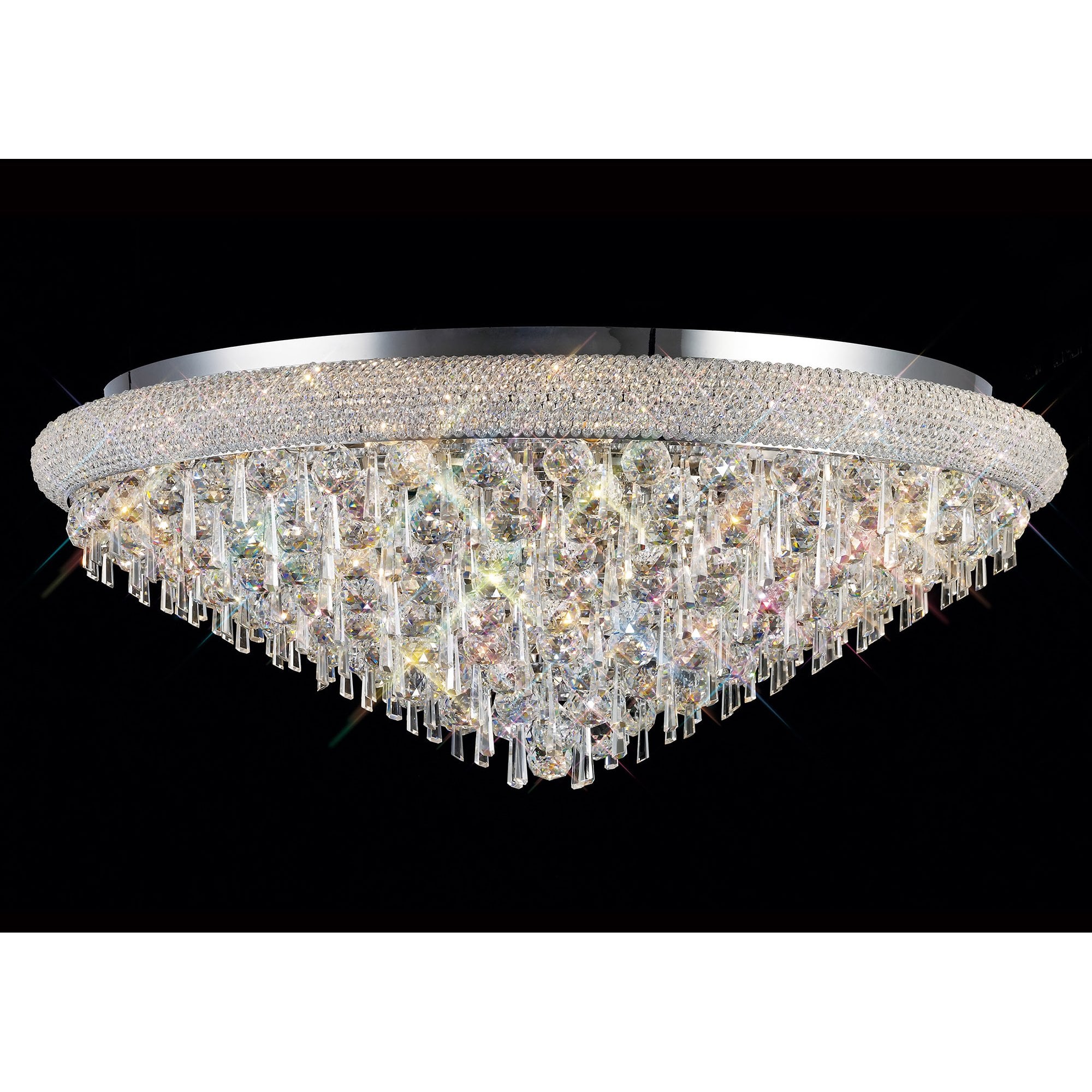 Alexandra Ceiling 18 Light Polished Chrome/Crystal