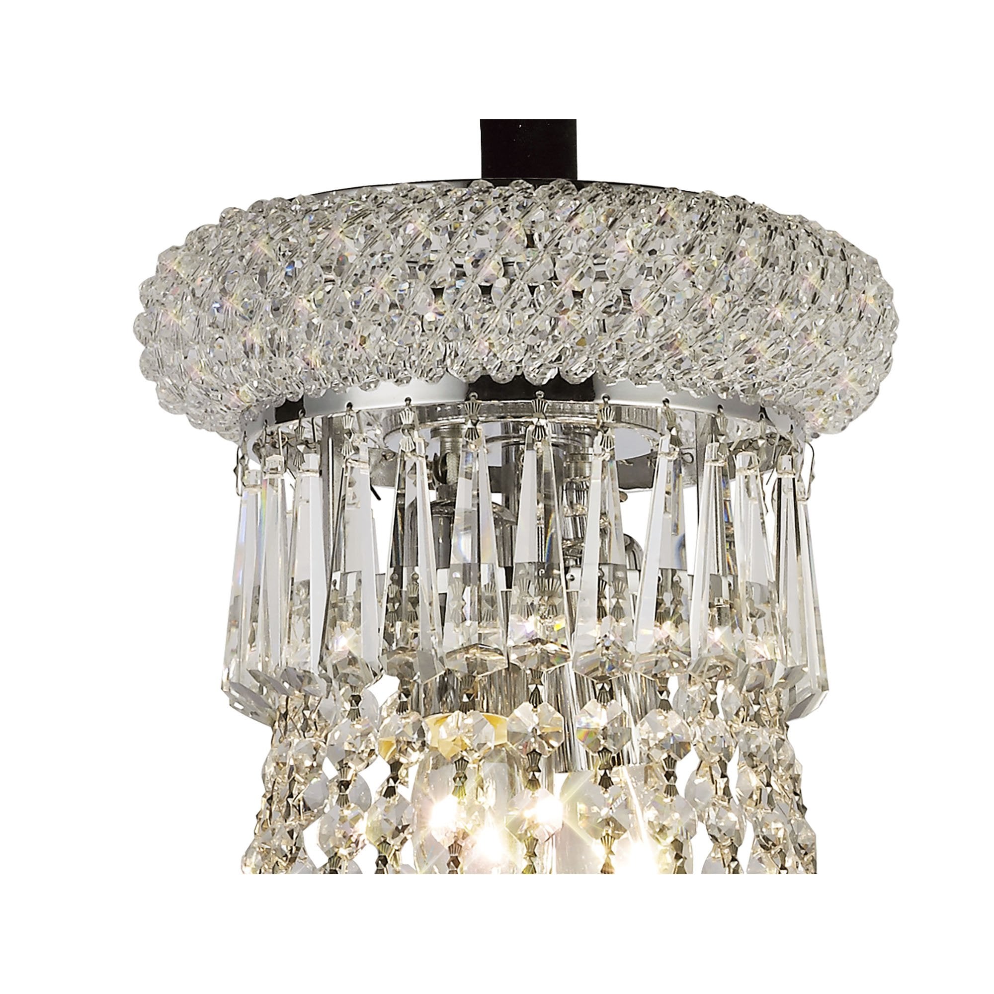 Alexandra Pendant 9 Light Polished Chrome/Crystal